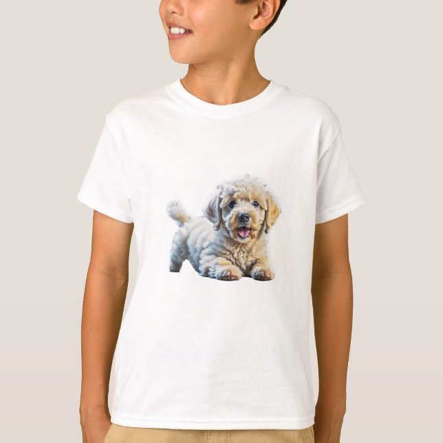Camiseta Poodle Puppy (Anverso)