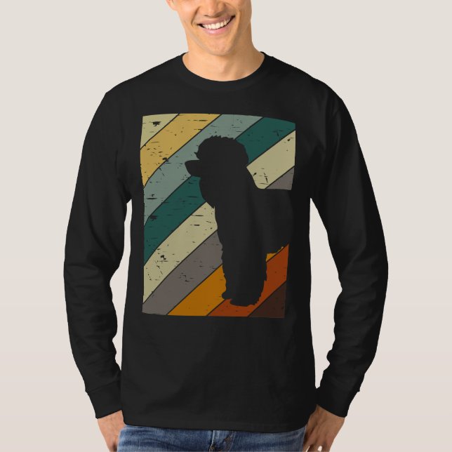 Camiseta Poodle Retro Style Dog Lover (Anverso)