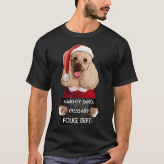 Camiseta Poodle Santa Xmas