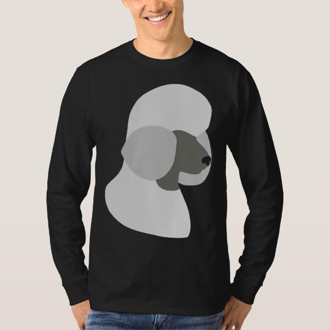 Camiseta Poodle Silhouette (Anverso)