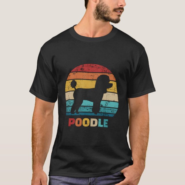 Camiseta Poodle Vintage (Anverso)
