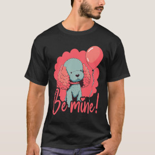 Camiseta Poodledog con amor a perro globo para el miércoles