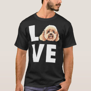 Camiseta Poodles de juguete amor Toy Poodle Lover Minipood