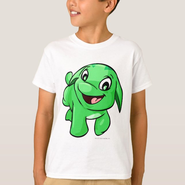 Camiseta Poogle Green (Anverso)