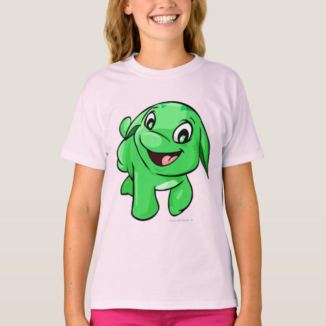 Camiseta Poogle Green (Anverso)