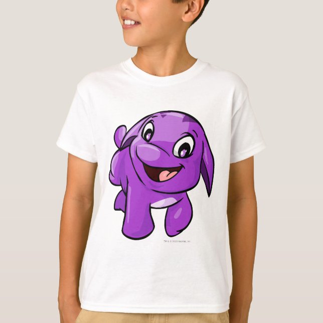 Camiseta Poogle Purple (Anverso)