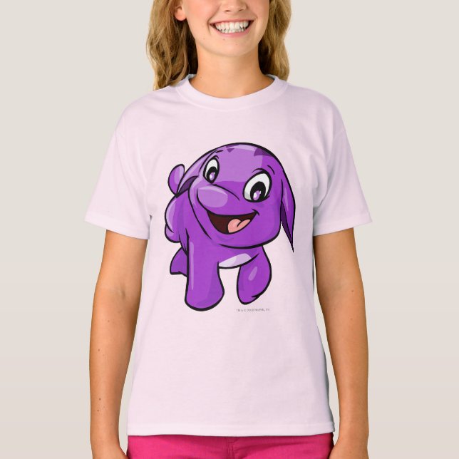 Camiseta Poogle Purple (Anverso)