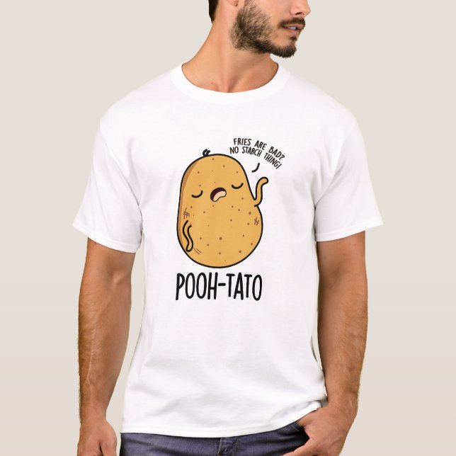 Camiseta Pooh-tato Funny Potato Pun (Anverso)