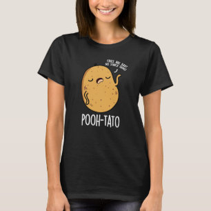 Camiseta Pooh-tato Funny Potato Pun Dark BG
