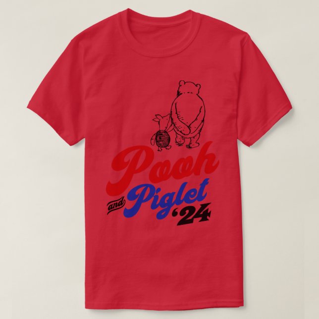 Camiseta Pooh y Piglet 2024 (Diseño del anverso)