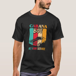Camiseta Pool Bartender Beach Fiesta Cabana Boy En Tu Servi