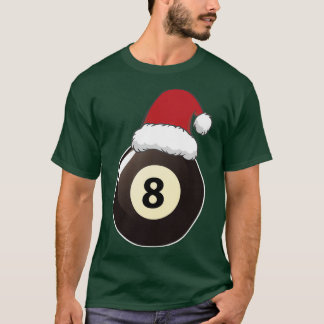 Camiseta Pool Billiards Amantes de los Navidades deportivos