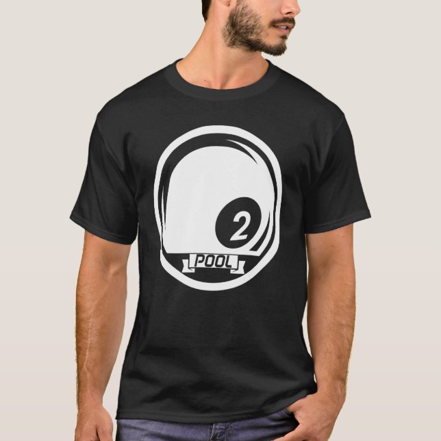 Camiseta Pool Billiards Ball Billiard Cue Sports Snooker (Anverso)