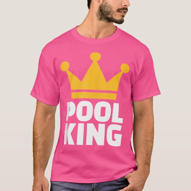 Camiseta Pool Billiards King (Anverso)