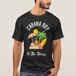 Camiseta Pool Bo Beach Vacation Cabana Boy En La Casa