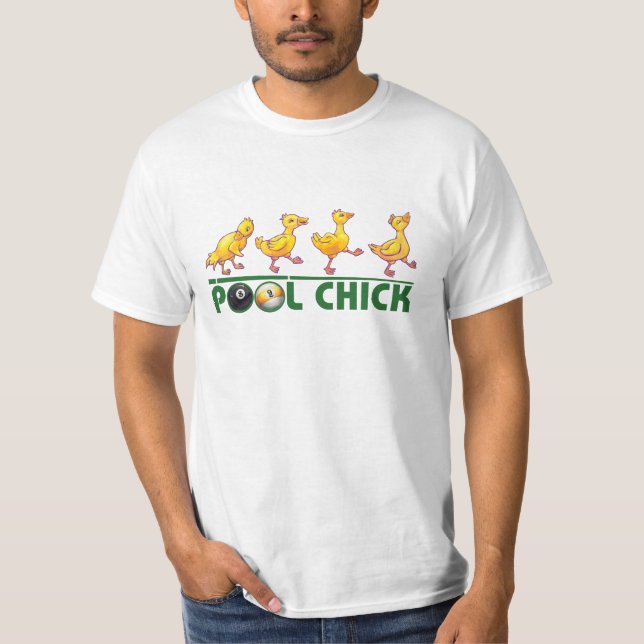 Camiseta Pool Chick (Anverso)