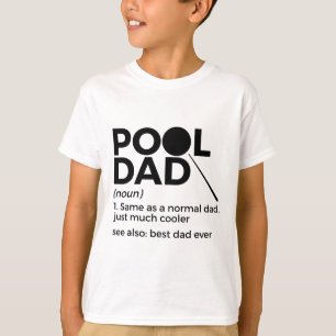 Camiseta Pool Dad Definition Funny Billiards Best Dad