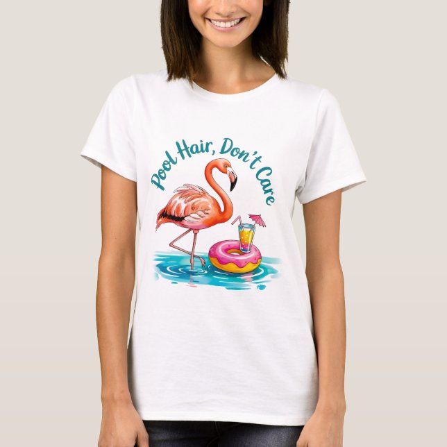 Camiseta Pool Hair, Don’t Care  (Anverso)