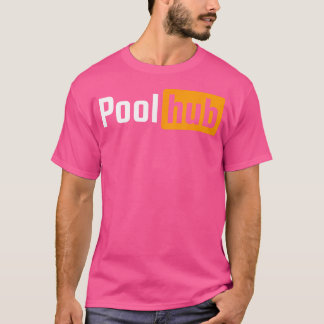 Camiseta Pool Hub Funny Billiards Pool Player Cita Parodia