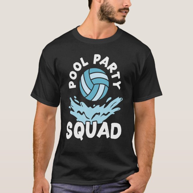 Camiseta Pool Party Squad Inflatable Sphere Water Ball (Anverso)