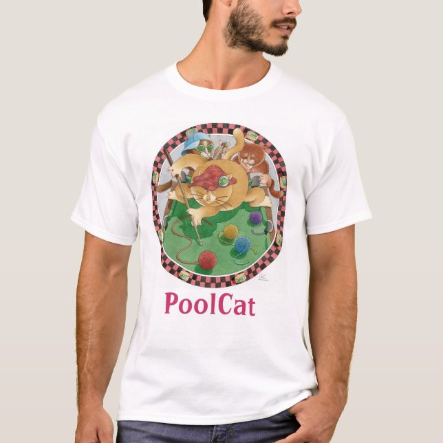 Camiseta PoolCat (Anverso)