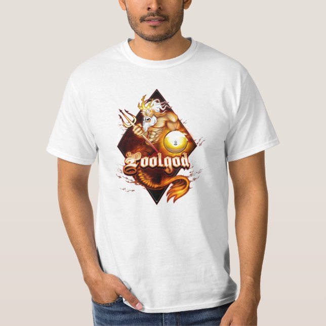Camiseta Poolgod Neptuno (Anverso)