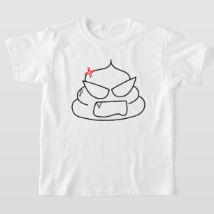 Camiseta Poop enojado - Brootsch the PooPoo