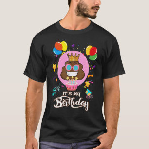 Camiseta Poop, es mi cumpleaños