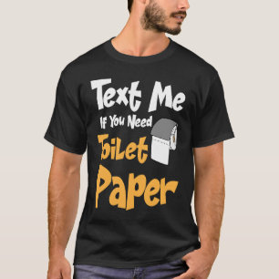 Camiseta Poop Gag TP Rollo Chiste Humor para adultos Papel 