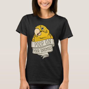 Camiseta Poop loro en tus enemigos I Lutino Budgie Budger