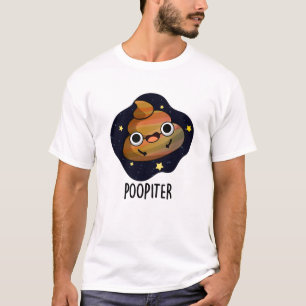 Camiseta Poopiter Funny Planet Jupiter Pun