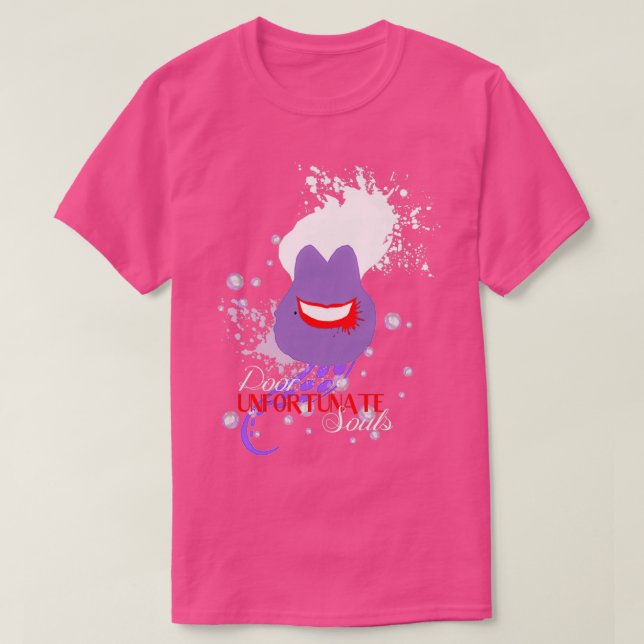 Camiseta Poor Unfortunate Sools (Diseño del anverso)
