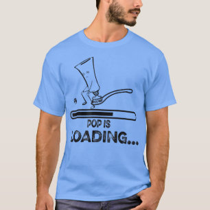 Camiseta Pop ahora cargando dientes Dientes Divertidos Desg