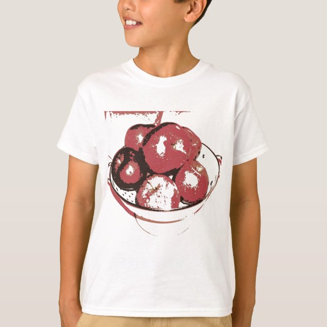Camiseta Pop Art Apples (Anverso)