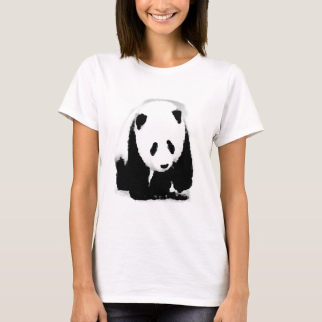 Camiseta Pop Art Baby Panda (Anverso)