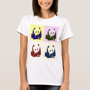 Camiseta Pop Art Baby Pandas