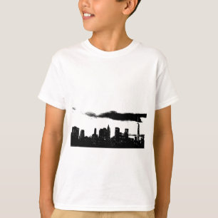 Camiseta Pop Art Black White NYC Nueva York