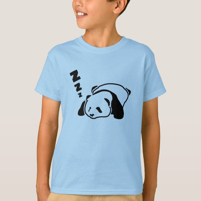 Camiseta Pop Art Cute Panda (Anverso)