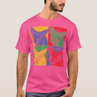 Camiseta Pop Art Desert Fox