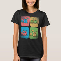 Pop Art Drum Set Drums Player Drummer Music Drumme