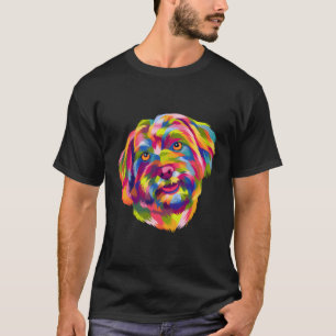 Camiseta Pop Art Havanese Mascota de pezuña regalo hombres