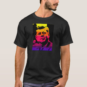 Camiseta Pop Art Jack JFK John F. Kennedy