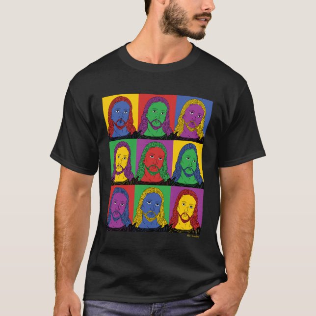 Camiseta Pop Art Jesus (Anverso)