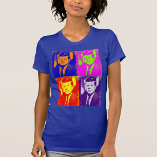 Camiseta Pop Art JFK John F. Kennedy