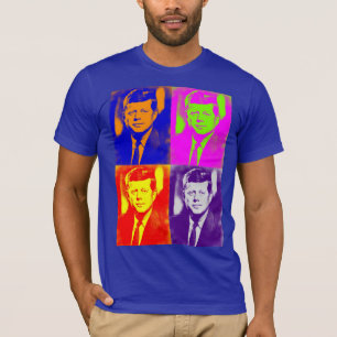 Camiseta Pop Art JFK John F. Kennedy