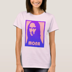 Camiseta Pop Art Mona Lisa - Shirt