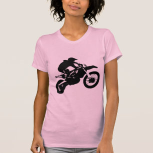 Camiseta Pop Art Motocross Motoryle Sport