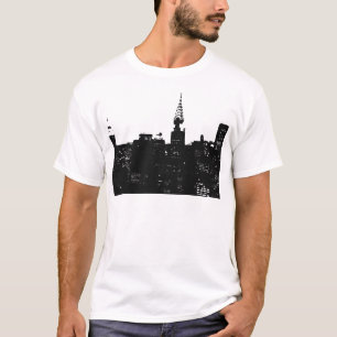 Camiseta Pop Art New York Silhouette