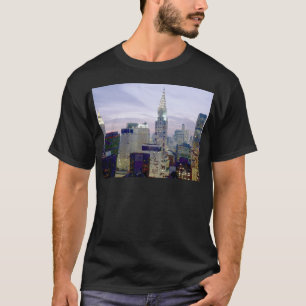 Camiseta Pop Art Oil Paint Effect New York