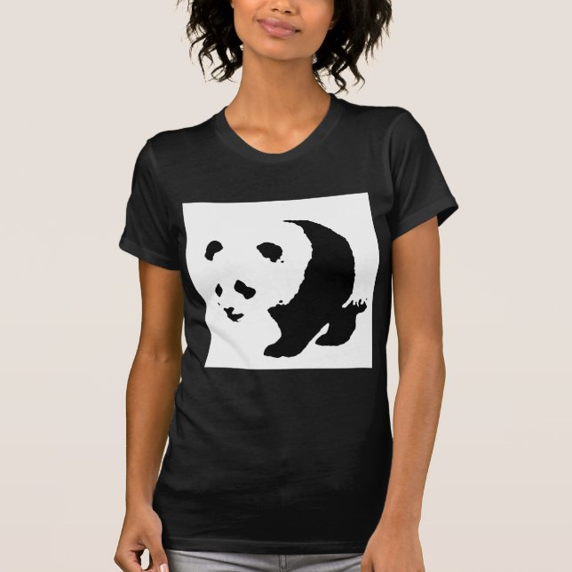 Camiseta Pop Art Panda (Anverso)